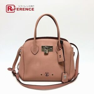 Louis Vuitton Milla Tote Bag Leather Handbag Rose Pink Poodle Pink